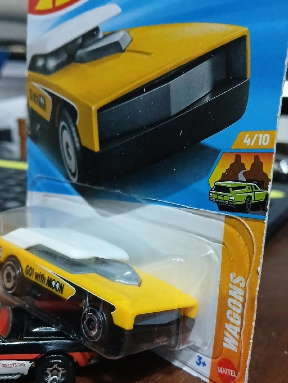Hot Wheels Long Bloc  Car - Yellow & Black